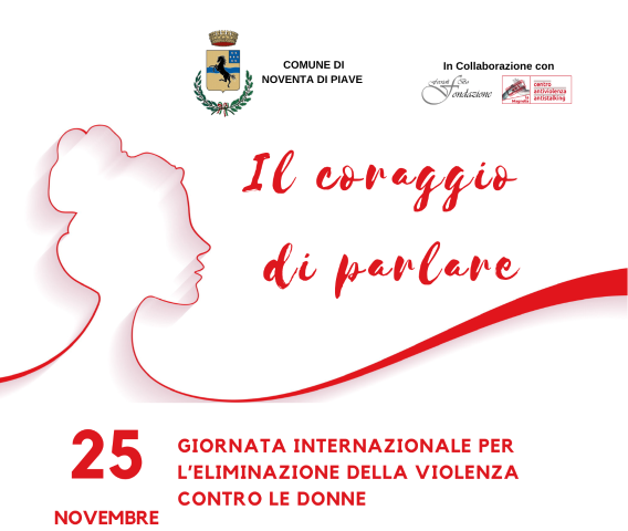 Giornata internazionale per l’eliminazione della violenza contro le donne.