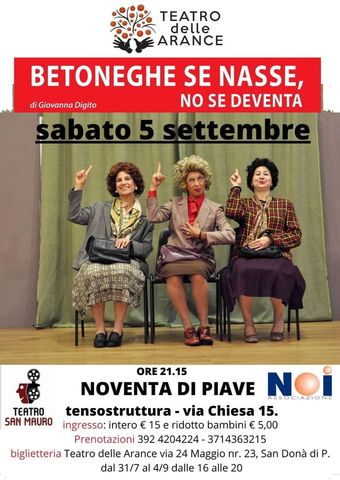 "BETONEGHE SE NASSE..NO SE DEVENTA"  Di Giovanna Digito